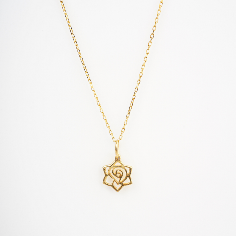 ROSE JUNE BIRTHFLOWER NECKLACE